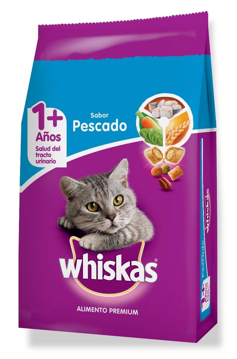 WHISKAS® ADULTO 1+ SABOR PESCADO A partir de 1 año 10k