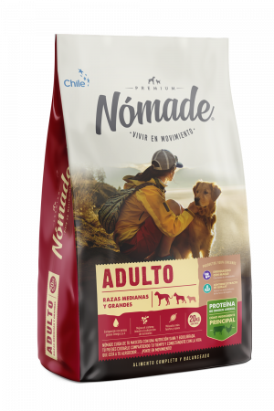 NOMADE ADULTO RAZAS MEDIANAS Y GRANDES 20K