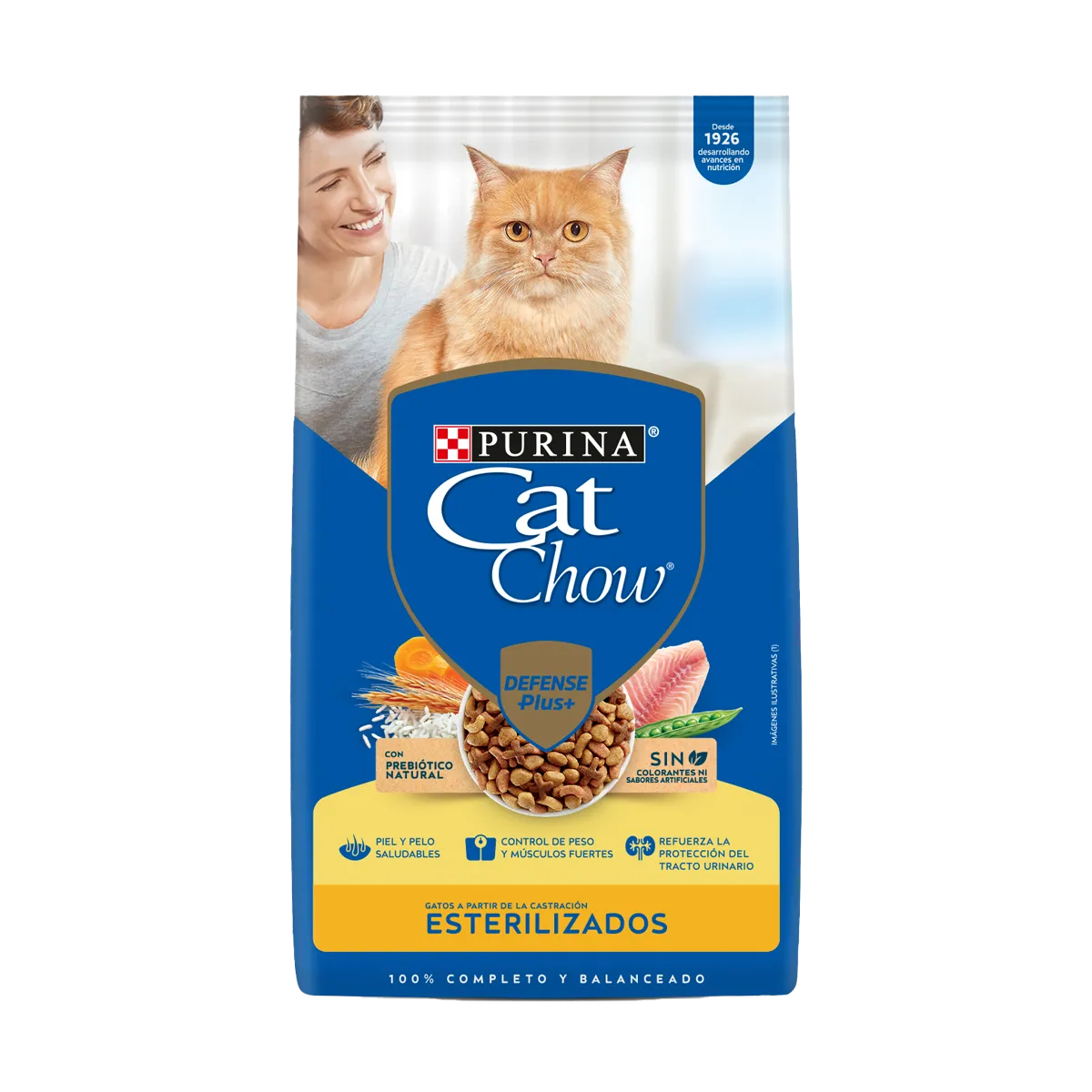 Cat Chow Esterilizados con Defense Plus 19,5 K